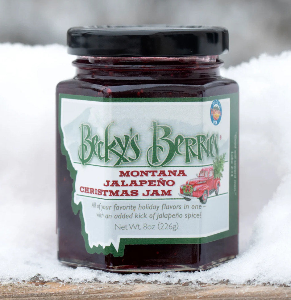 Becky’s Berries Montana Jalapeno Christmas Jam